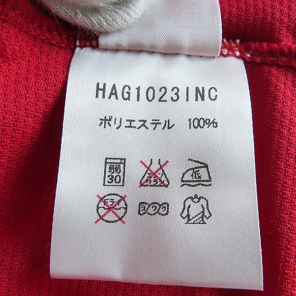 実際に弊社で買取させて頂いたhummel/ヒュンメル INAC神戸レオネッサ レプリカユニフォーム #8 澤 穂希 HAG1023INC/Mの画像 4枚目