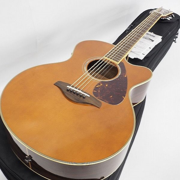 実際に弊社で買取させて頂いた★YAMAHA/ヤマハ FJX730SC エレアコ/アコースティックギター/アコギ セミハードケース付