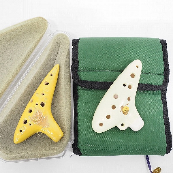 実際に弊社で買取させて頂いたAKETA/アケタ オカリーナ オカリナ ピッコロ T-1C・メーカー不明 フクロウ 2点セット