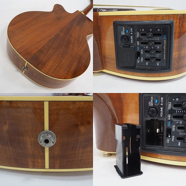 実際に弊社で買取させて頂いた★【難有り】Takamine/タカミネ SANTA FE LTD97 エレアコ/アコースティックギター 限定モデル ハードケース付の画像 7枚目