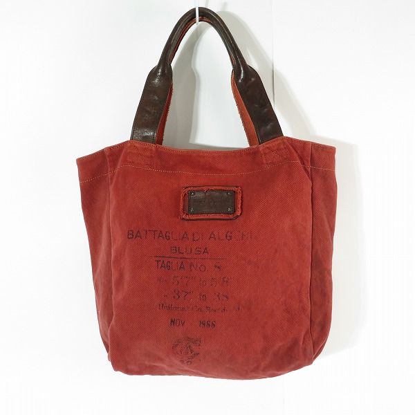 実際に弊社で買取させて頂いたDOLCE&GABBANA/ドルチェ&ガッバーナ ウォッシュ加工 キャンバス トートバッグ