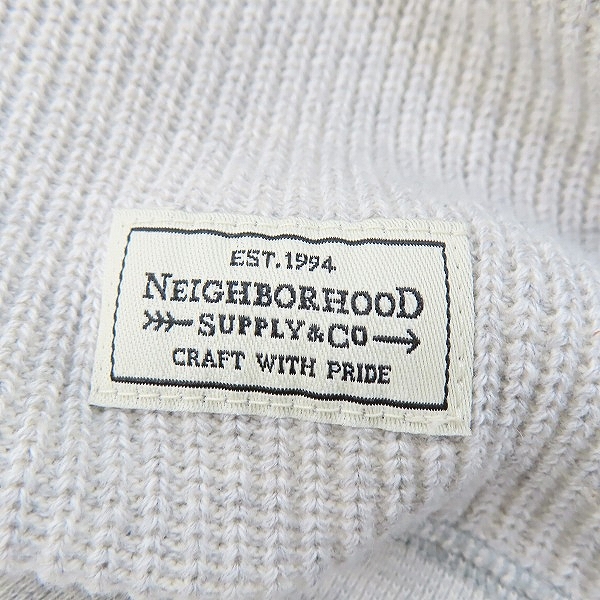 実際に弊社で買取させて頂いたNEIGHBORHOOD/ネイバーフッド ジップアップ ニット /142KNNH-CSM02/XLの画像 6枚目