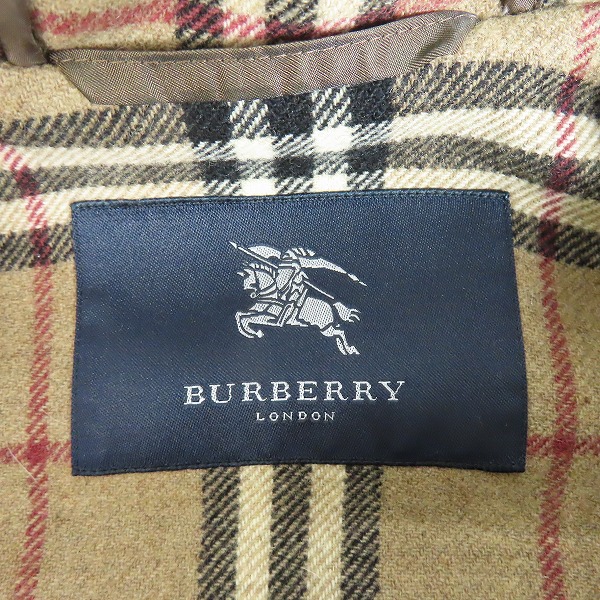 実際に弊社で買取させて頂いたBurberry/バーバリー ウール/カシミヤ混 ダッフルコート/Mの画像 2枚目