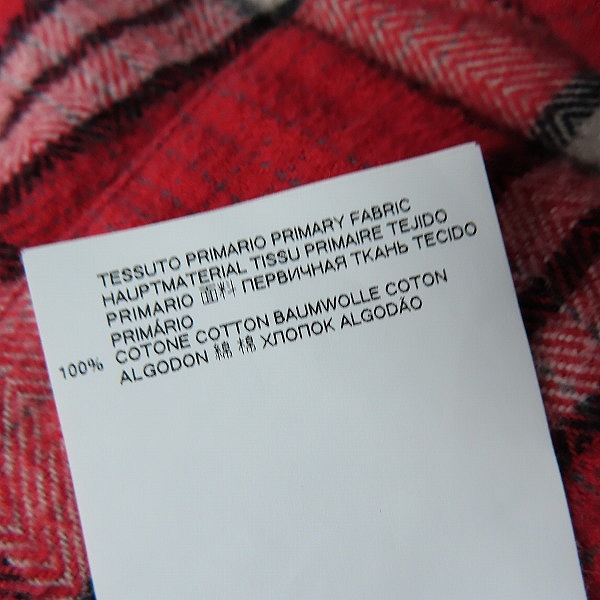 実際に弊社で買取させて頂いたMARNI/マルニ 19AW プルオーバーネルシャツ JPMU0004A0/48の画像 4枚目