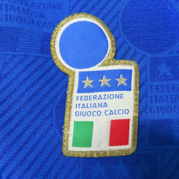 実際に弊社で買取させて頂いたdiadora/ディアドラ 1994年 サッカー イタリア代表 ホームユニフォーム /Lの画像 4枚目