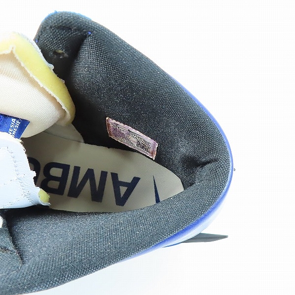 実際に弊社で買取させて頂いたNIKE×AMBUSH/ナイキ×アンブッシュ DUNK HIGH DEEP ROYAL/ダンク ハイ ディープ ロイヤル CU7544-400/27の画像 4枚目