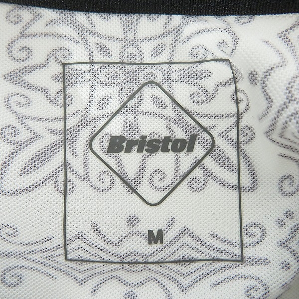 実際に弊社で買取させて頂いたF.C.Real Bristol/F.C.レアルブリストル WHOLE PATTERN S/S MOCKNECK TOP/半袖カットソー FCRB-230138/Mの画像 2枚目