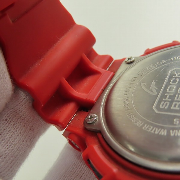 実際に弊社で買取させて頂いたG-SHOCK/Gショック ビッグケース/デジアナ GA-110VLA-4AJF【動作未確認】の画像 5枚目