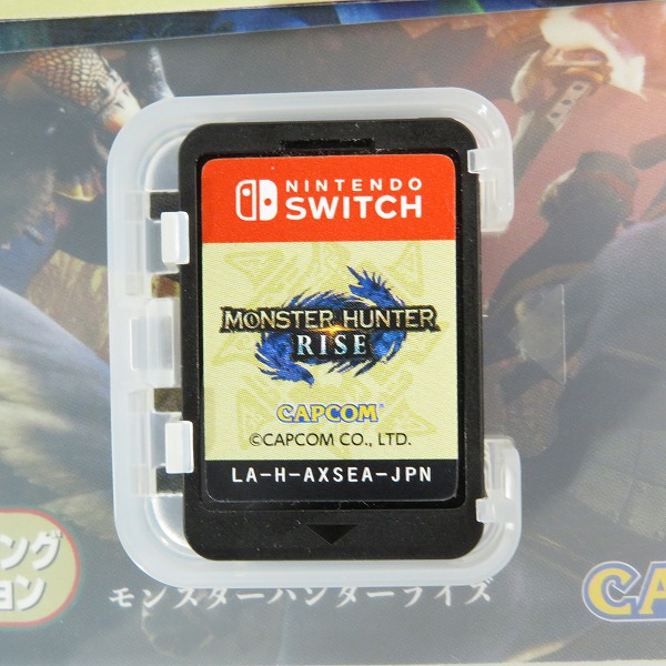 実際に弊社で買取させて頂いたNintendo Switch/ニンテンドースイッチ ソフト CAPCON/カプコン モンスターハンター ライズ/モンハンの画像 3枚目