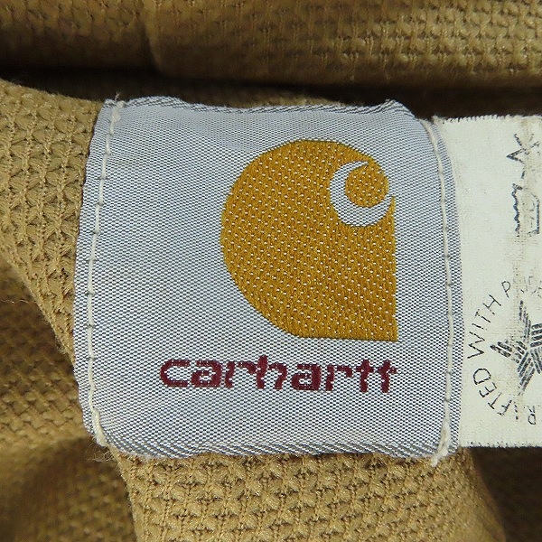 実際に弊社で買取させて頂いた【難有り】Carhartt/カーハート 90s アクティブジャケット JR116/XL の画像 2枚目
