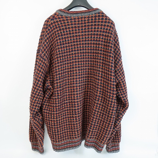 実際に弊社で買取させて頂いたBEAMS/ビームス 3ゲージジャカードクルーネックニット11-15-0499-147/XLの画像 1枚目