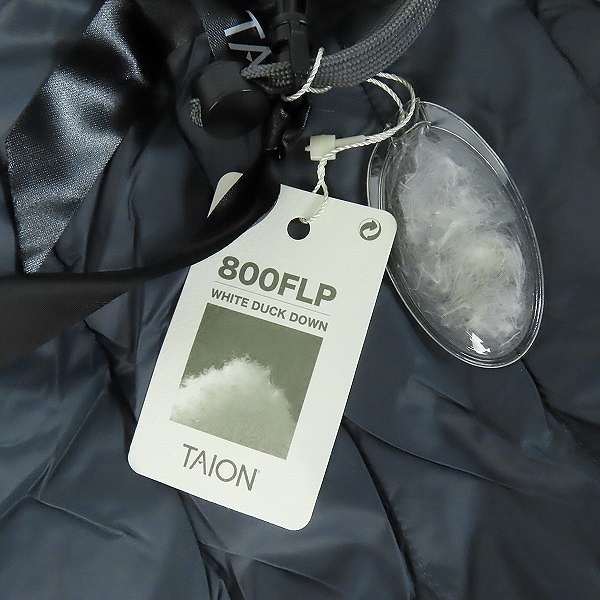 実際に弊社で買取させて頂いたBEAMS LIGHTS×TAION/ビームスライツ×タイオン リバーシブル ダウンジャケット クレイジーカラー/Lの画像 5枚目