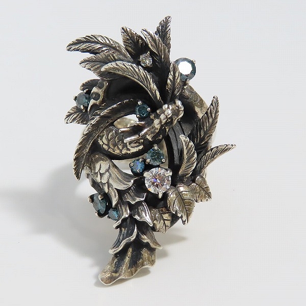 実際に弊社で買取させて頂いたBloody Mary/ブラッディマリー ARCHIVE BIRTH RING バース リング 20.5-21.5号の画像 1枚目