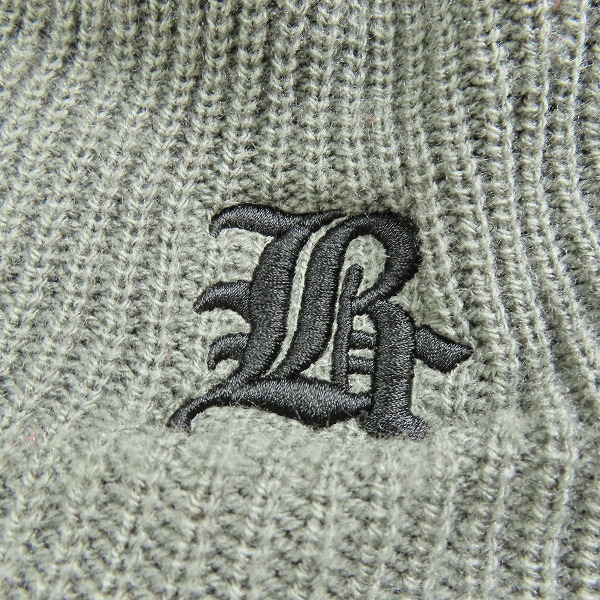 実際に弊社で買取させて頂いたBack Channel/バックチャンネル ロゴ刺繍 ビーニー ニット帽の画像 4枚目