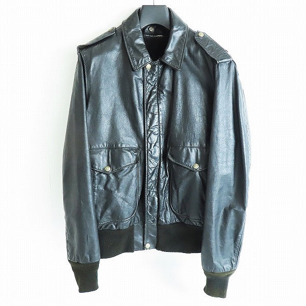実際に弊社で買取させて頂いたSchott/ショット USA製 A-2 ボアライナー付き レザー フライトジャケット40