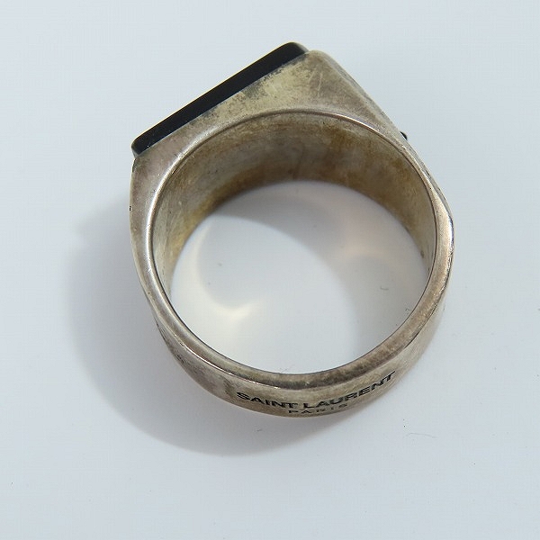 実際に弊社で買取させて頂いたSAINT LAURENT/サンローラン 捻りデザイン リング 20号の画像 5枚目