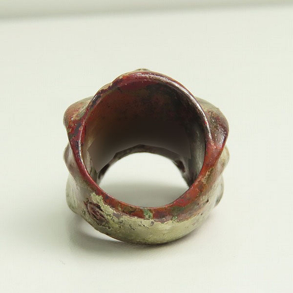 実際に弊社で買取させて頂いた【ギャラ付き】STARLINGEAR/スターリンギア パンチャーカラス天狗リング 19.5-20.5号の画像 4枚目