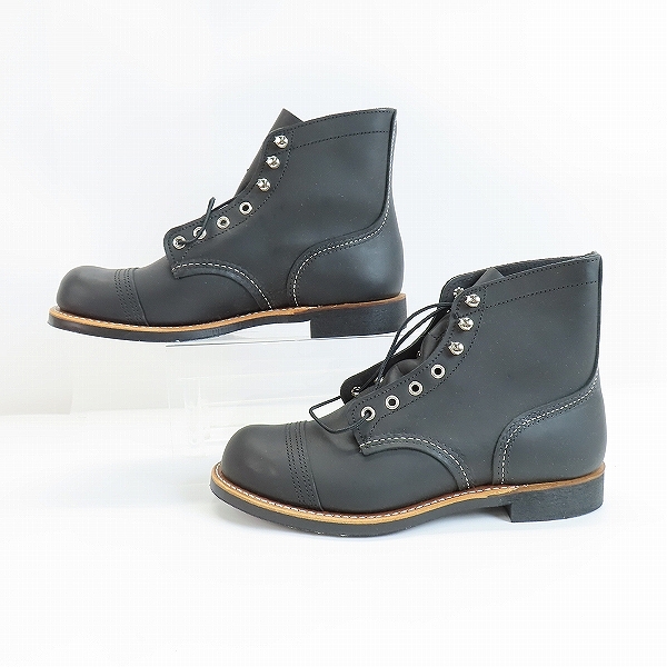 実際に弊社で買取させて頂いたREDWING/レッドウィング IRON RANGER/アイアンレンジャー ワークブーツ 8084/7.5Dの画像 3枚目