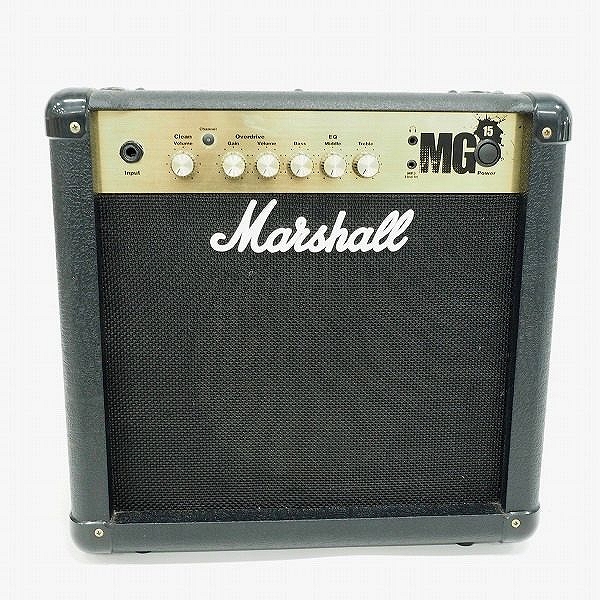 実際に弊社で買取させて頂いた【難有り】Marshall/マーシャル MG15 ギターアンプ コンボアンプ