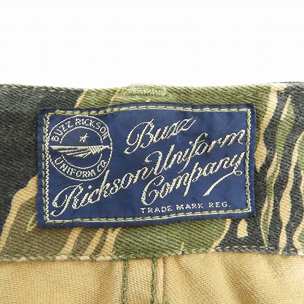 実際に弊社で買取させて頂いたBUZZ RICKSON'S/バズリクソンズ  GOLD TIGER TYPEⅡ/ゴールド タイガー カーゴ ショートパンツ BR51733/XLの画像 3枚目