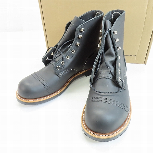 実際に弊社で買取させて頂いたREDWING/レッドウィング IRON RANGER/アイアンレンジャー ワークブーツ 8084/7.5D