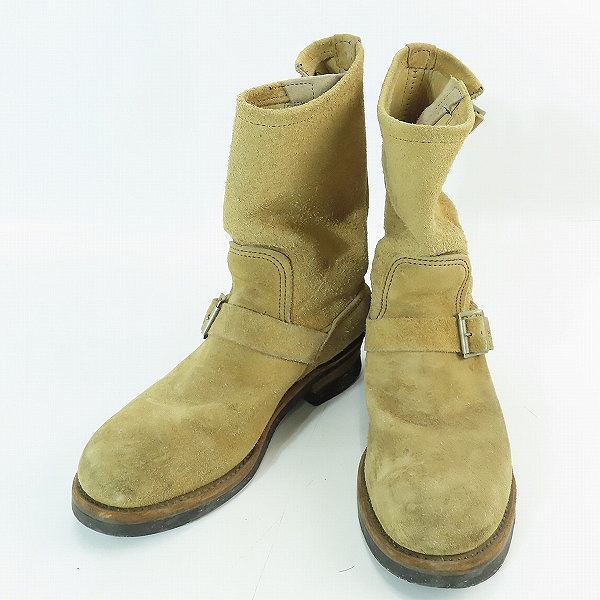 実際に弊社で買取させて頂いたRED WING/レッドウィング スエード エンジニアブーツ 8268 PT91/8.5
