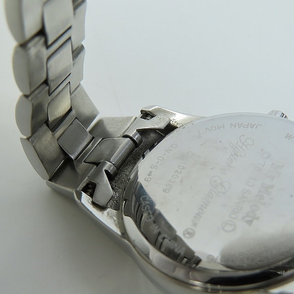 実際に弊社で買取させて頂いたHYSTERIC GLAMOUR×SANRIO/ヒステリックグラマー×サンリオ My Melody 腕時計 の画像 5枚目