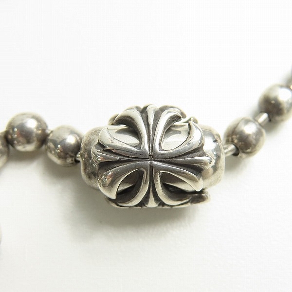 実際に弊社で買取させて頂いたBill Wall Leather/BWL/ビルウォールレザー LARGE BALL CHAIN/ラージ ボールチェーン/ネックレスの画像 2枚目