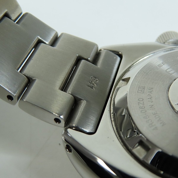 実際に弊社で買取させて頂いた【保証期間内】SEIKO/セイコー プロスペックス メカニカル PADIスペシャルエディション 4R36-06Z0/SBDY125の画像 5枚目