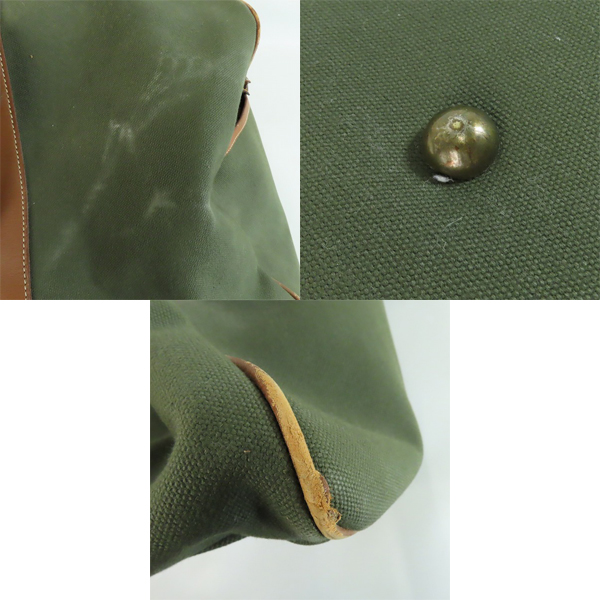 実際に弊社で買取させて頂いたBurberrys/バーバリーズ キャンバス ボストンバッグの画像 6枚目