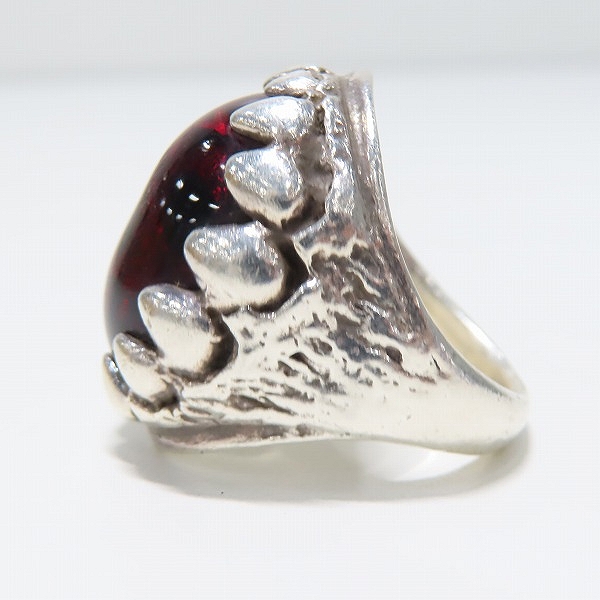 実際に弊社で買取させて頂いたALEX STREETER/アレックスストリーター ドラゴントゥースリング/15.5号-16号の画像 2枚目