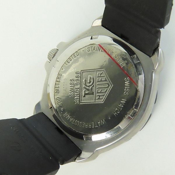 実際に弊社で買取させて頂いたTAG HEUER/タグホイヤー  Professional/プロフェッショナル WA1215【動作未確認】の画像 3枚目