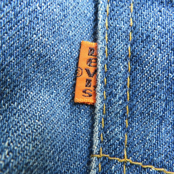 実際に弊社で買取させて頂いたLevi’s/リーバイス オレンジタブ/ボタン裏35/ヴィンテージ デニムパンツの画像 4枚目