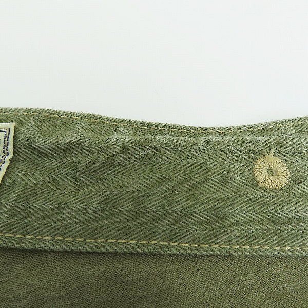 実際に弊社で買取させて頂いた(1)BUZZ RICKSON'S/バズリクソンズ U.S MARINE CORPS HERIRINGBONE SHORTS/ショートパンツ BR52206/36の画像 7枚目