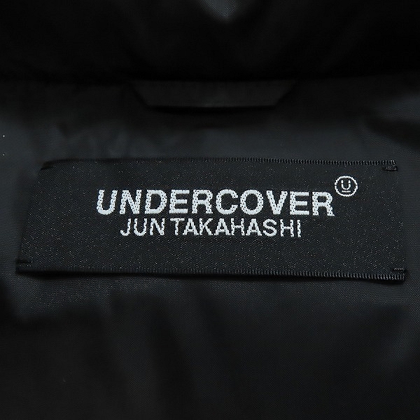 実際に弊社で買取させて頂いたUNDERCOVER/アンダーカバー 30th Anniversary Leather Sleeve Down Jacket ダウンジャケット UCZ9204/1の画像 2枚目