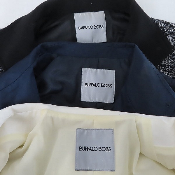 実際に弊社で買取させて頂いたBuffalo Bobs/バッファローボブス テーラードジャケット 3点セットの画像 2枚目