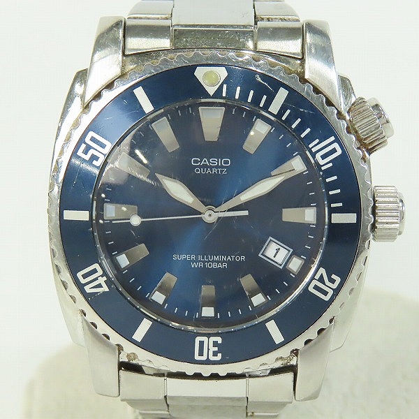 実際に弊社で買取させて頂いたCASIO/カシオ スーパーイルミネーター MTD-1049【動作未確認】