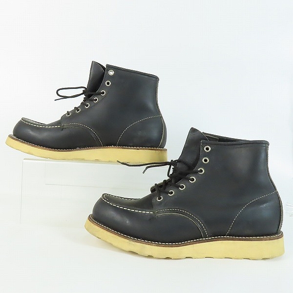 実際に弊社で買取させて頂いたREDWING/レッドウィング モックブーツ/アイリッシュセッター ブラック 08130/9Dの画像 3枚目