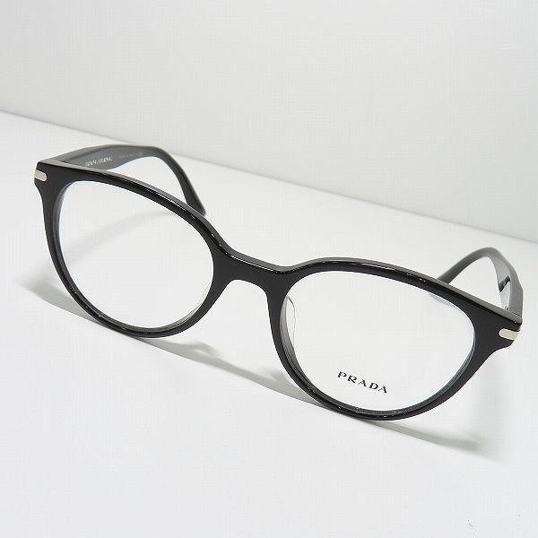 実際に弊社で買取させて頂いた(3)PRADA JOURNAL/プラダ ジャーナル メガネフレーム アイウェア VPR07T-F ブラック