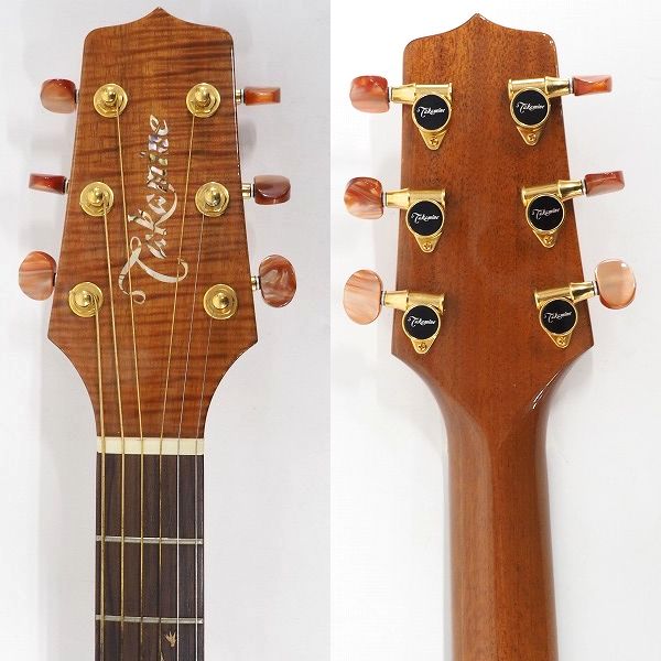 実際に弊社で買取させて頂いた★【難有り】Takamine/タカミネ SANTA FE LTD97 エレアコ/アコースティックギター 限定モデル ハードケース付の画像 2枚目