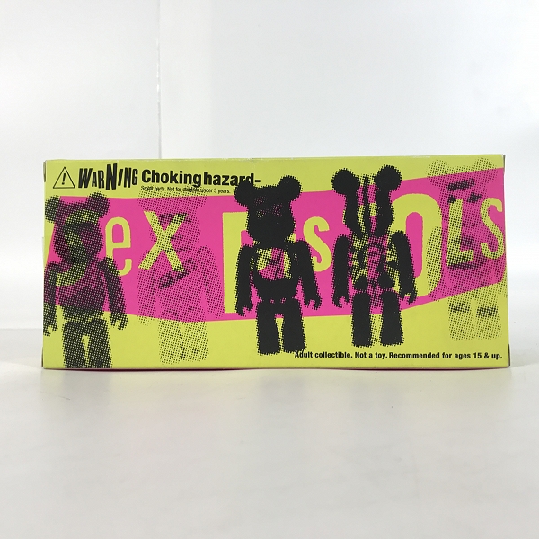 実際に弊社で買取させて頂いた【未開封】MEDICOM TOY/メディコム トイ BE@RBRICK ベアブリック 100% セックス ピストルズ HMV限定/5体セット の画像 2枚目