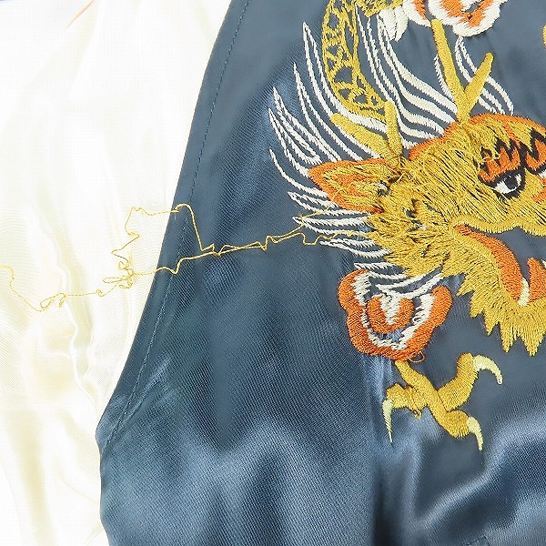 実際に弊社で買取させて頂いたTHE FLAT HEAD/フラットヘッド リバーシブル スカジャン スーベニアジャケット/Sの画像 6枚目