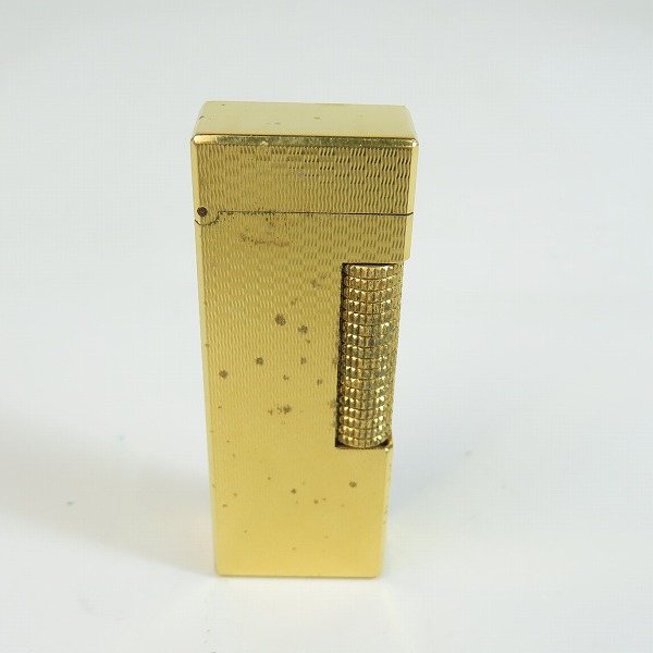 実際に弊社で買取させて頂いたdunhill/ダンヒル サイドローラー ガスライター ゴールドカラー