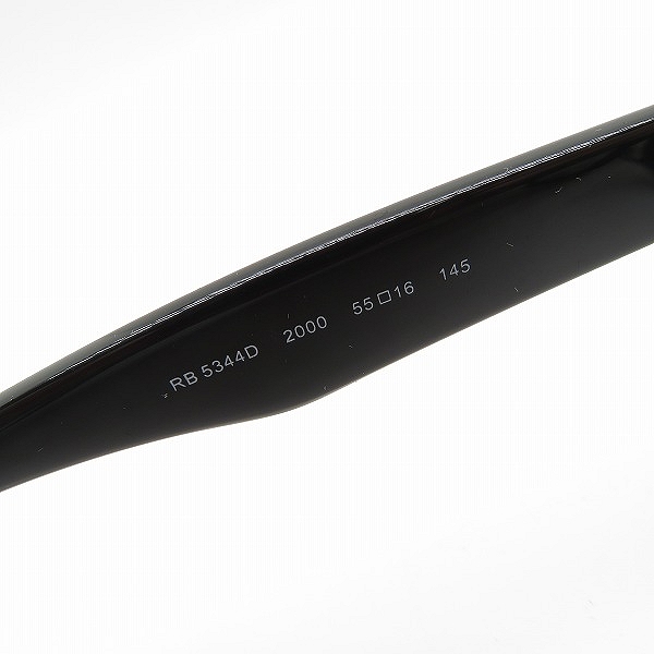 実際に弊社で買取させて頂いたRay-Ban/レイバン 度入り フルリム メガネフレーム/アイウェア/眼鏡 RB5344Dの画像 6枚目