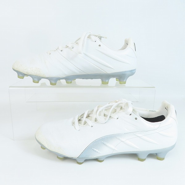 実際に弊社で買取させて頂いたPUMA/プーマ サッカースパイク メンズ キングプラチナム21 HGAG 106597-04/25.5の画像 3枚目