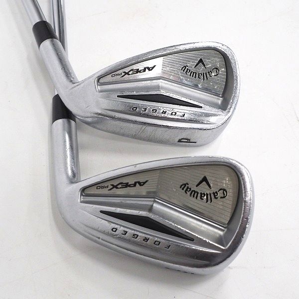 実際に弊社で買取させて頂いたCallaway/キャロウェイ APEX PRO FORGED/フォージド アイアン #7～9.Pw 4本セット N.S.PRO 950GH FLEX:Sの画像 5枚目