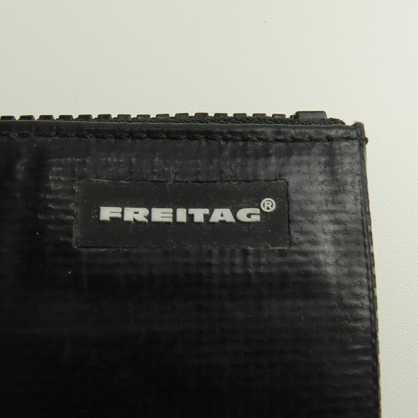 実際に弊社で買取させて頂いたFREITAG/フライターグ F06 SERENA/セレナ ポーチ/ペンケース ブラックの画像 4枚目