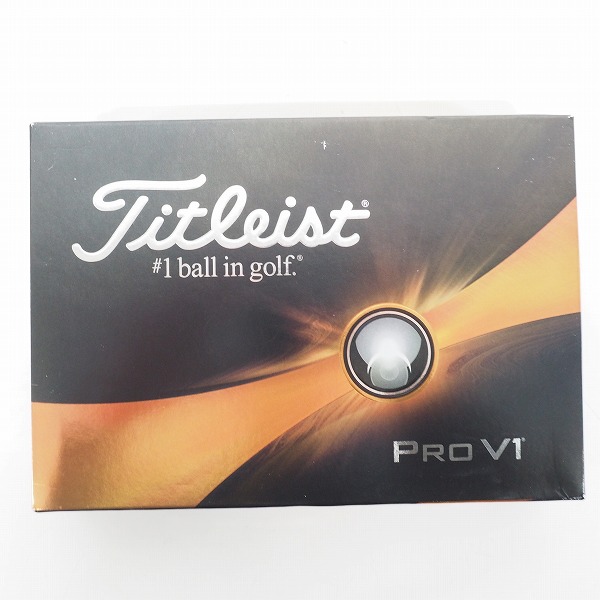 実際に弊社で買取させて頂いた 【未使用】Titleist/タイトリスト PRO V1 ゴルフボール ホワイト 1ダースの画像 2枚目