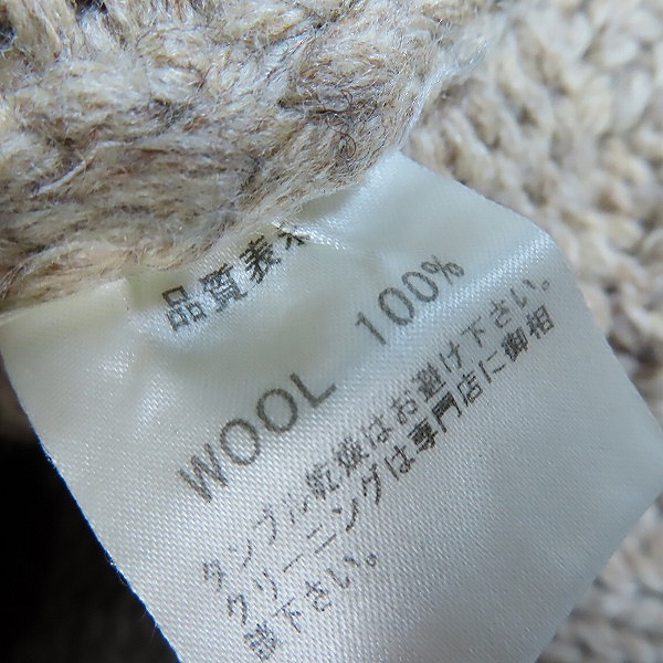 実際に弊社で買取させて頂いたTHE FLAT HEAD/フラットヘッド ウールジップアップ ジャケット/Ｓの画像 3枚目