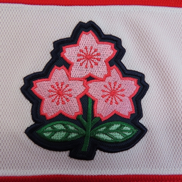 実際に弊社で買取させて頂いたCANTERBURY/カンタベリー 2014年 ラグビー日本代表ファーストレプリカシャツ RG33530 /3Lの画像 5枚目